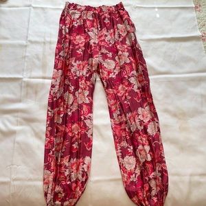 Zara silk pant Size:XS
